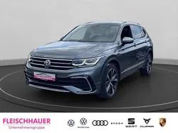 Grau Gebraucht 2022 VW Tiguan Allspace R-line SUV | 36.980 € (Fairer Preis)
