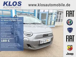 Mineral grau metallic Gebraucht 2022 Fiat 500e Icon Cabrio | 20.990 € (Guter Preis)