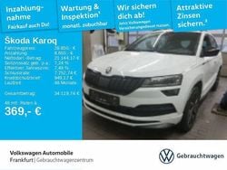 2y moonweiss metallic Gebraucht 2021 Skoda Karoq SportLine SUV | 28.850 € (Guter Preis)