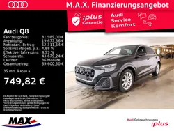 Mythosschwarz metallic Gebraucht 2024 Audi Q8 Ambiente SUV | 81.989 € (Fairer Preis)
