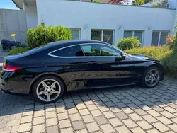 Schwarz Gebraucht 2016 Mercedes C180 AMG line Coupé | 17.900 € (Fairer Preis)