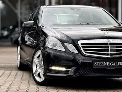 Schwarz Gebraucht 2012 Mercedes E500 AMG line Limousine | 27.900 € (Etwas zu teuer)