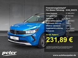 Blau/ lackierung drei schichten perlglän (metallic) Gebraucht 2024 Opel Grandland X Elegance SUV | 21.839 € (Fairer Preis)