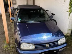 Blau Gebraucht 1997 VW Golf Cabriolet Cabrio | 2.200 € (Fairer Preis)