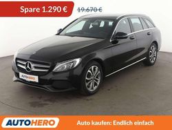 Obsidianschwarz Gebraucht 2019 Mercedes C180 Avantgarde Kombi | 18.380 € (Superpreis)