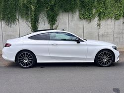 Weiß Gebraucht 2017 Mercedes C200 AMG line Coupé | 25.960 € (Etwas zu teuer)