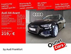 Brillantschwarz Gebraucht 2023 Audi A4 Advanced Plus Kombi | 28.340 € (Superpreis)