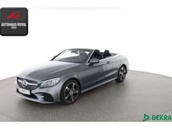 Grau (metallic) Gebraucht 2021 Mercedes C180 AMG Cabrio | 35.879 € (Guter Preis)