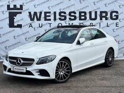 Weiß Gebraucht 2019 Mercedes C200 AMG Limousine | 18.980 € (Fairer Preis)