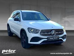 Unilack polarweiß Gebraucht 2022 Mercedes GLC220 AMG SUV | 37.810 € (Superpreis)