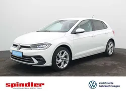 Weiß Gebraucht 2021 VW Polo Style Kleinwagen | 19.780 € (Fairer Preis)