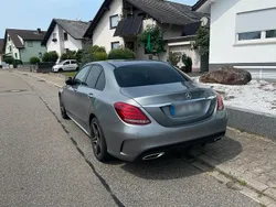Grau Gebraucht 2015 Mercedes C200 AMG line Limousine | 18.000 € (Fairer Preis)