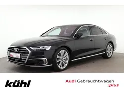 Mythosschwarz metallic Gebraucht 2021 Audi A8 Ambiente Limousine | 53.780 € (Etwas zu teuer)