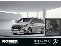 Grau / manufaktur alpingrau Gebraucht 2024 Mercedes V250 Avantgarde Van / Kleinbus | 77.790 € (Etwas zu teuer)