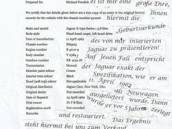 Weiß Gebraucht 1962 Jaguar E-Type Coupé | 144.500 €