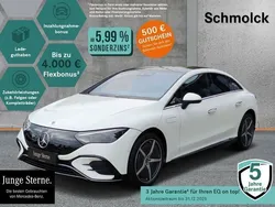 Weiß Gebraucht 2022 Mercedes EQE350 AMG line Limousine | 58.800 €