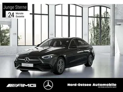 Metalliclack graphitgrau Gebraucht 2024 Mercedes C220 AMG Limousine | 41.290 € (Fairer Preis)