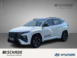 Serenity white mineraleffekt Gebraucht 2024 Hyundai Tucson N Line SUV | 42.950 € (Fairer Preis)