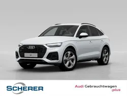Gletscherweiß metallic Gebraucht 2024 Audi Q5 Sportback Ambiente SUV | 56.600 € (Teuer)
