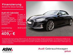Brillantschwarz Gebraucht 2022 Audi A5 Cabriolet Advanced Plus Cabrio | 35.590 € (Guter Preis)