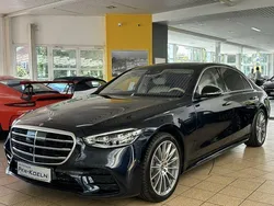 Blau Gebraucht 2022 Mercedes S500 AMG line Limousine | 92.999 € (Teuer)