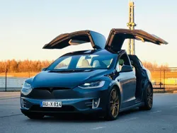 Grau Gebraucht 2021 Tesla Model X Performance SUV | 49.999 €