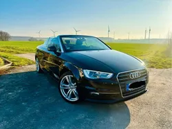Schwarz Gebraucht 2014 Audi A3 Cabriolet S-Line Cabrio | 16.000 € (Etwas zu teuer)