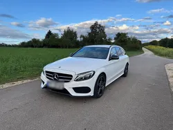 Weiß Gebraucht 2017 Mercedes C180 AMG Kombi | 18.900 € (Fairer Preis)