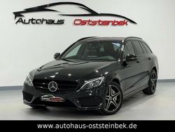 Schwarz Gebraucht 2017 Mercedes C250 AMG line Kombi | 19.990 € (Fairer Preis)