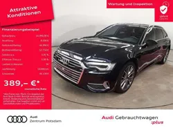 Firmamentblau metallic Gebraucht 2023 Audi A6 Sport Kombi | 54.990 €