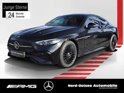 Metalliclack obsidianschwarz Gebraucht 2024 Mercedes CLE200 AMG Coupé | 59.890 € (Fairer Preis)