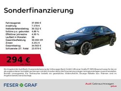 Mythosschwarz metallic Gebraucht 2025 Audi A3 Ambiente Limousine | 37.890 € (Teuer)