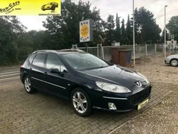 Blau metallic Gebraucht 2008 Peugeot 407 Business-Line Kombi | 2.990 € (Teuer)
