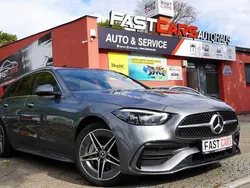 Grau Gebraucht 2025 Mercedes C300e AMG line Limousine | 47.990 € (Guter Preis)