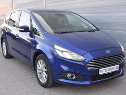 Blau Gebraucht 2015 Ford S-MAX Titanium Van / Kleinbus | 15.790 € (Guter Preis)