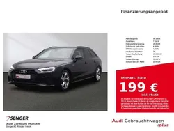 Mythosschwarz metallic Gebraucht 2022 Audi A4 S-Line Kombi | 36.180 € (Superpreis)