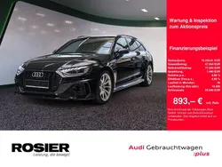 Schwarz / mythosschwarz (metallic) Gebraucht 2024 Audi RS4 Comfort Kombi | 79.330 € (Fairer Preis)