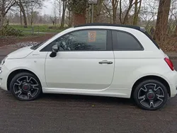 Weiß Gebraucht 2022 Fiat 500C Sport Cabrio | 13.500 € (Fairer Preis)
