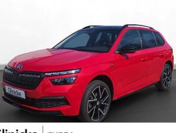Velvet rot metallic met. Gebraucht 2021 Skoda Kamiq Monte Carlo SUV | 22.990 € (Teuer)