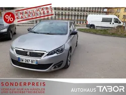 Lack grau artense/metalliclac Gebraucht 2015 Peugeot 308 Allure GT-Line Limousine | 6.485 € (Superpreis)