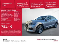 Florettsilber metallic Gebraucht 2024 Audi Q5 Sportback Ambiente SUV | 51.890 € (Fairer Preis)