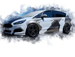 Weiß Gebraucht 2018 Ford S-MAX ST-Line Van / Kleinbus | 26.000 € (Teuer)