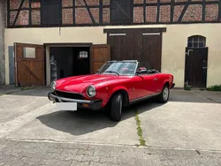 Rot Gebraucht 1982 Fiat 124 Spider Cabrio | 11.500 €