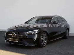 Schwarz Gebraucht 2021 Mercedes C300 AMG line Kombi | 37.990 € (Fairer Preis)