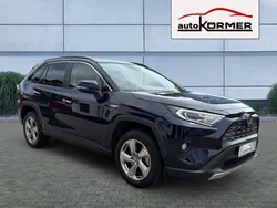 Nagoyablau metallic Gebraucht 2019 Toyota RAV4 Hybrid Lounge SUV | 32.890 € (Fairer Preis)