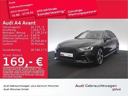 Mythosschwarz metallic Gebraucht 2023 Audi A4 S-Line Kombi | 34.774 € (Fairer Preis)