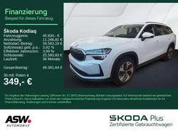 Moonweiss metallic Gebraucht 2025 Skoda Kodiaq Selection SUV | 45.830 € (Superpreis)