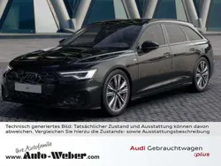 Schwarz Gebraucht 2024 Audi A6 S-Line Kombi | 49.900 €