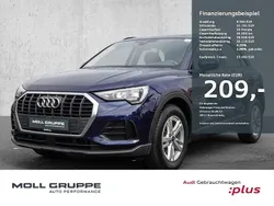 Navarrablau (metallic) Gebraucht 2024 Audi Q3 Basis SUV | 32.980 € (Superpreis)
