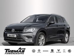 Indiumgrau metallic Gebraucht 2016 VW Tiguan Highline SUV | 20.789 € (Superpreis)